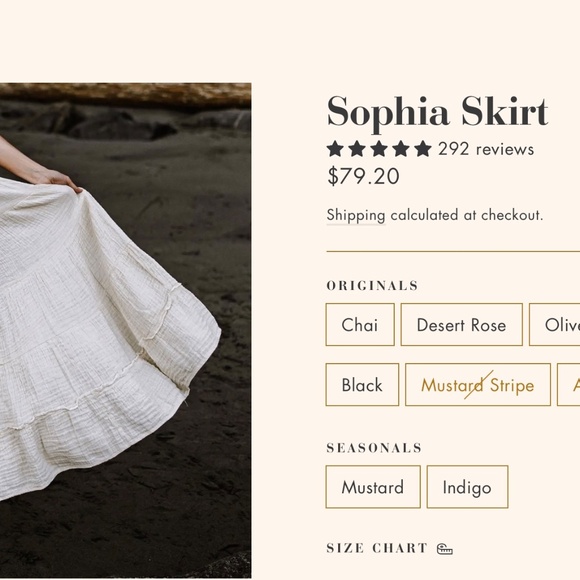 Brand New with tags Cotton Flower Maxi Skirt in Cream One Size S-L - Picture 2 of 2